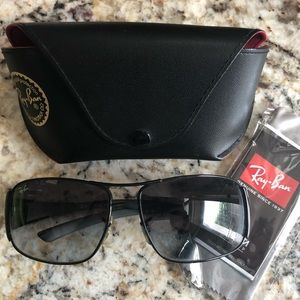 Ray Ban black Highstreet men’s sunglasses